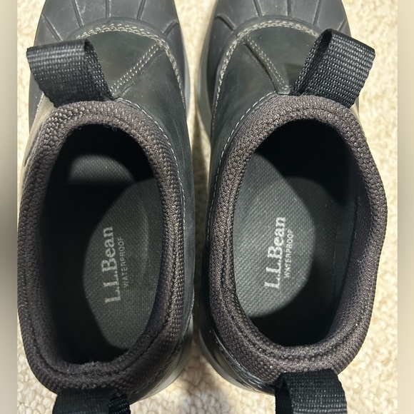 L.L. Bean Storm Chaser 5 Slip On Womens Boots Black Size 6.5 Waterproof - Picture 12 of 13